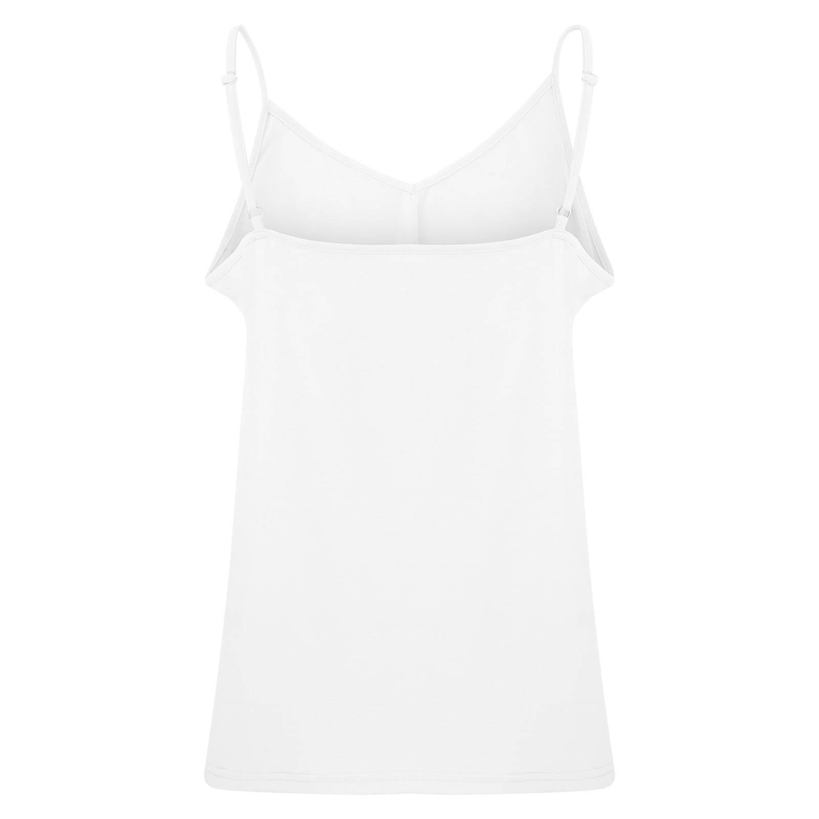 satin white cami top