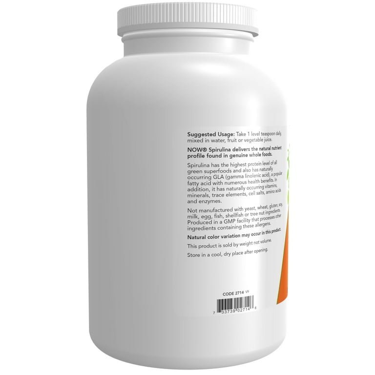 Now spirulina powder hot sale