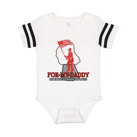 

Inktastic Deployed For Daddy Military Support Gift Baby Boy or Baby Girl Bodysuit