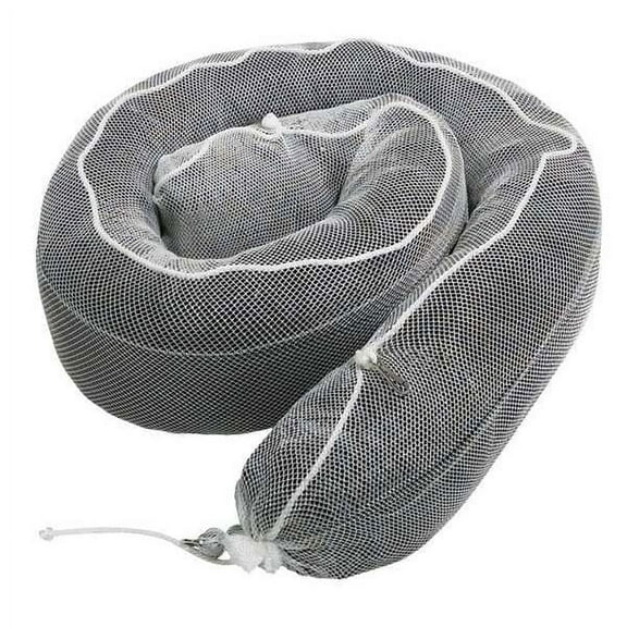 Pig Sorbent Boom, 48 gal, 8 in x 20 ft, Oil, Black, White, 2 PK BOM415