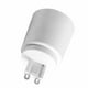 CAROOTU G9 To E27 Socket Base Halogen CFL Light Bulb Lamp Adapter Converter Holder - image 2 of 5