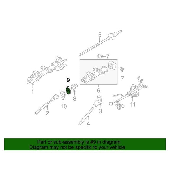 GM 25855607 Sensor Asmstrg Whl Posn
