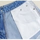 thumbnail image 5 of WILLBEST Pantalones Mujer Pantalones Cortos Vaqueros de Cintura Alta para Mujer, de Color Liso, Con Tachuelas de Perlas y Cuentas, Informales, Elásticos, de Verano, de Corte Cómodo. Grande, 5 of 8