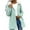 Green, variant on LEBONYARD Women's Fashion Drawstring Plush Hooded Zipper Coat Casual Long Sleeve Solid Colored Windproof Warm Loose Fit Pocket Ladies Outerwear Coat