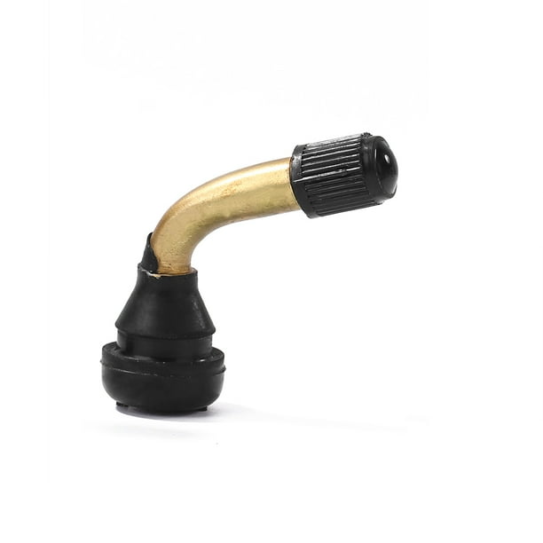 Vástago de válvula de neumático para motocicleta vástago de neumático de Ehuebsd vacío de cobre de 90 grados vástagos de ángulo recto de 90 grados para motocicleta Scooter