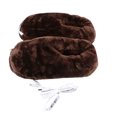 thumbnail image 2 of EGNMCR Women's Flats Ankle Boots USB Heated Slippers Heated Feet Warmer Winter Office Heating Shoes Timing Warm Plush Indoor Comfy Slippers Women Shoes, 2 of 9