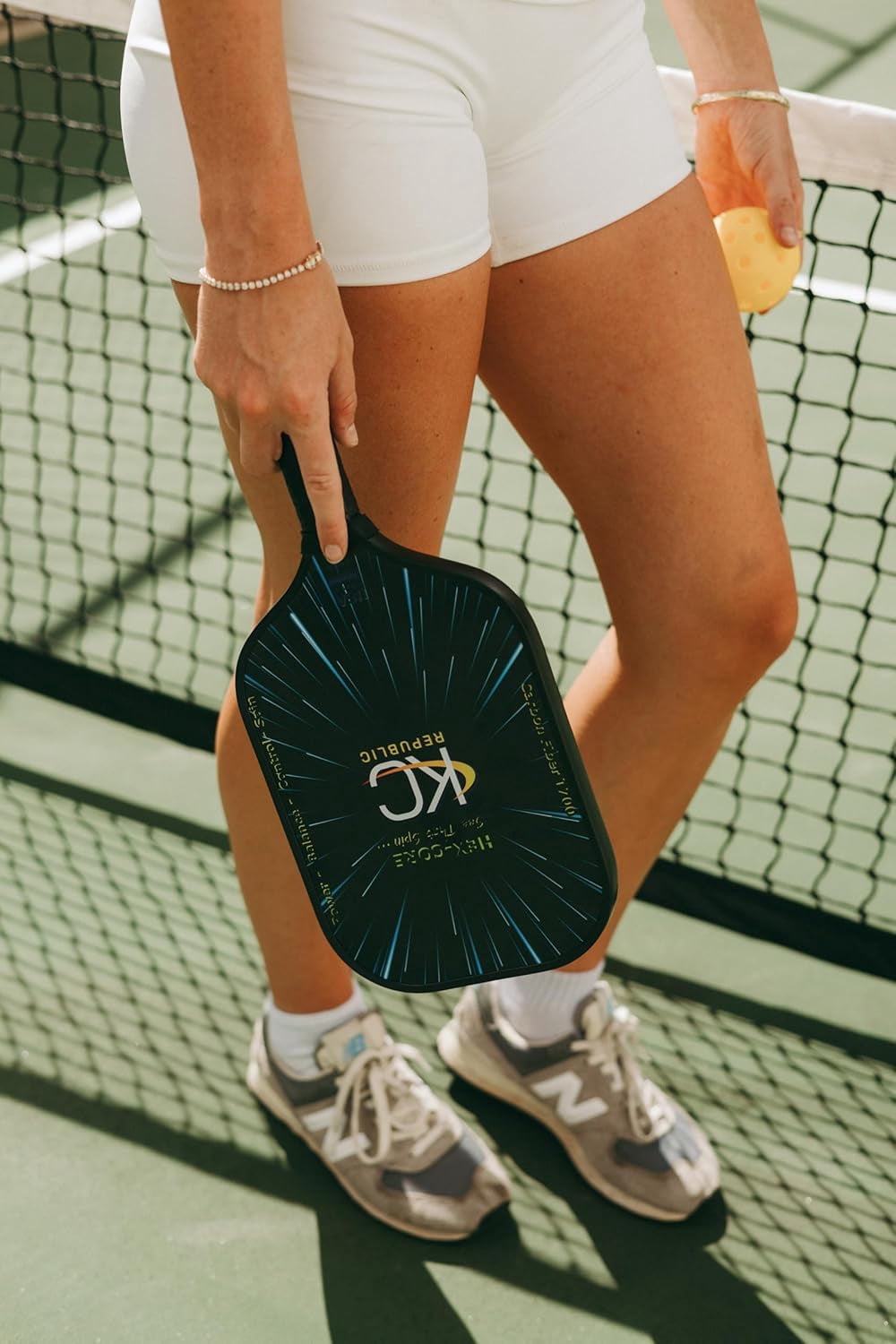 Pickleball Paddle Set – T700 Smooth Carbon Fiber Paddles with Covers, 2 Thermoforming 4-Layer Rackets, 4 Outdoor Pickleballs & Carry Bag | USAPA Approved Lightweight & 16MM Polymer Honeycomb Core