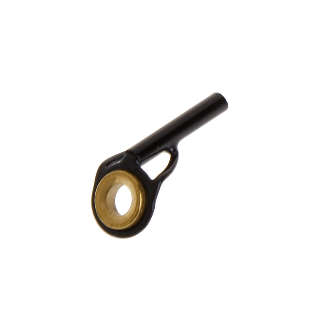 EKYJ Durable Fishing Top Rod Guide Ring Line Tip 0.9mm-1.6mm Stainless Steel DIY Eye Rings Pole Repair Kit Replacement Accessories Fishing accessories