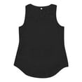 thumbnail image 3 of TYGHBN Ladies' Fashion Casual Summer Women's Clothing V Neck Tailcoat Sleeveless Solid Color Vest T Shirt Vest Suspender Fashion Tops Athletic High Neck Tops for Women Belle Tops for Women Running, 3 of 3