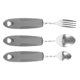 thumbnail image 1 of Non-Slip Elderly Utensils Stainless Steel Home Use Grey 20.5X1.7X2CM Dishwasher Set, 1 of 1
