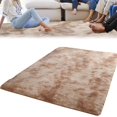 thumbnail image 2 of Shaggy Tie-dye Area Rug Soft Fluffy Long Plush Modern Non-slip Machine Washable Floor Carpet, 2 of 5