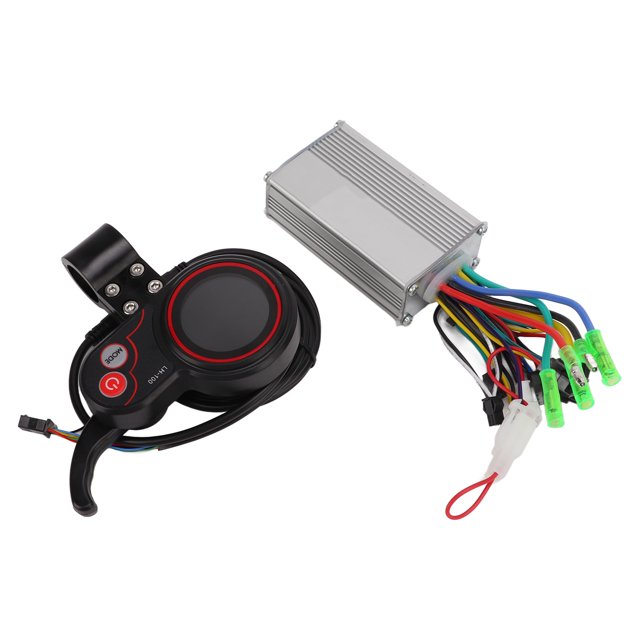 Controlador De Bicicleta Eléctrica De 350 W, Controlador De Motor Sin Escobillas De Control De Freno Sensible, Pantalla LCD, Pieza De Modificación De Disipación De Calor Para ANGGREK AC6690