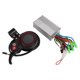 thumbnail image 2 of Controlador de motor sin escobillas de 350 W y kit de pantalla LCD para actualización de scooter de bicicleta eléctrica de 48/60 V, 2 of 8