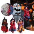 thumbnail image 4 of Halloween Hanging Witches Decorations, 7.8" Flying Witch Figures on Broomsticks, Haunted House Hanging Props Party Decor, 4 of 4