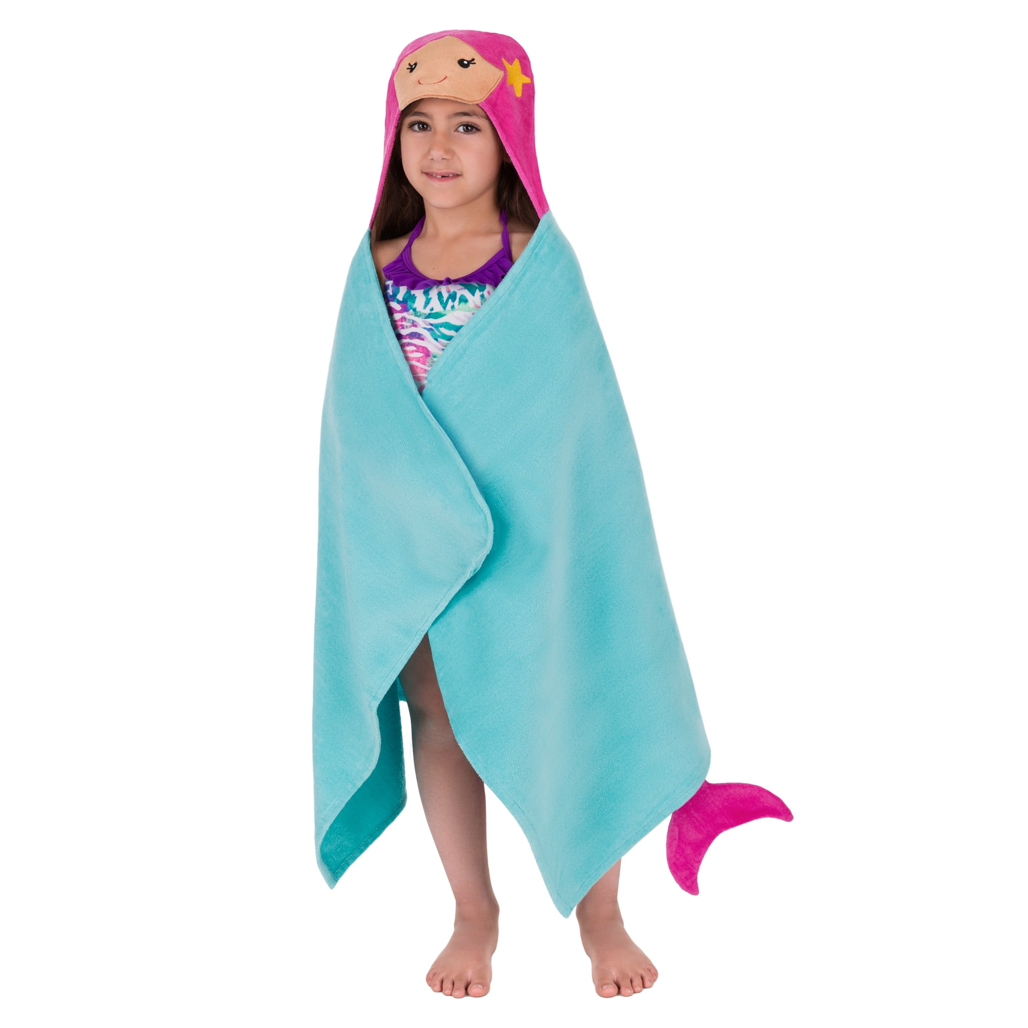 Mermaid Hooded Towel, 1 Each Walmart Inventory Checker BrickSeek