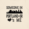 thumbnail image 4 of Inktastic Portland Oregon Someone Loves Me Skyline Boys or Girls Baby T-Shirt, 4 of 5