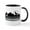 White/Black Inside, variant on CafePress - Adirondack Mountains NY Mug - 11 oz Ceramic Mug - Novelty Coffee Tea Cup
