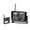 Monitor and 1Camera, variant on 7 Inch Car Monitor AHD Wireless DVR Display Vehicle Auto Screen Rear View Truck Monitors Reverse Backup Recorder Wifi Camera ,Flexible Double Bracket Installation