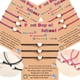 thumbnail image 2 of De vuelta a la escuela pulsera de la temporada de acero inoxidable ahuecado conjunto pulsera pulsera de cuerda tejida con la tarjeta, 2 of 3