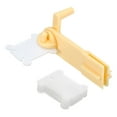 thumbnail image 1 of Unique Bargains Plastic Floss Bobbin Sewing Thread Card Board with Winder, Clear 100 Pack, 1 of 6