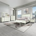 thumbnail image 5 of Lyra Acrylic legs Wood Beige Bedroom Chest, 5 of 5