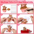 thumbnail image 3 of Mochi de San Valentín de Squishy Toys DIYDEC, paquete de 30 unidades con tarjetas para niños, 3 of 7