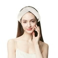 thumbnail image 6 of HongHeng 1Pc Elastic Hair Wraps and Adjustable Satin Headbands Twisted Turban Band for Face Washing, Women and Girls Hair Accessory, 6 of 7
