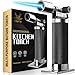 thumbnail image 3 of RAVS Butane Torch, Refillable Kitchen Torch Lighter with Safety Lock and Adjustable Flame, Creme Brulee Kitchen Food Torch for Baking, Culinary Cooking Torch, Blow Torch - Butane Gas Not Included, 3 of 4