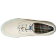 thumbnail image 2 of Men's Sperry Top-Sider Striper II CVO Kick Back Sneaker Off White Canvas 7.5 M, 2 of 6