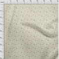 thumbnail image 3 of oneOone Silk Tabby Fabric Insect|Balloon & Clouds Nature Printed Fabric 1 Yard 42 Inch Wide, 3 of 4