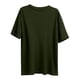 thumbnail image 5 of Tejiojio Women's Plus Size Round Neck Short Sleeve Solid Color T-Shirt for Spring Summer XL-5XL, 5 of 5