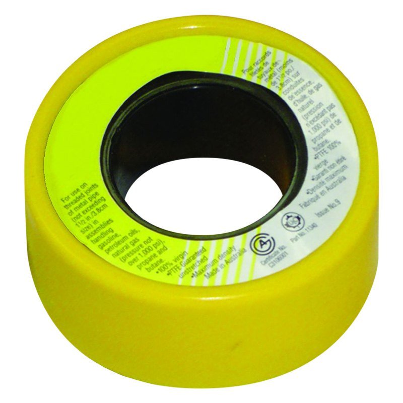 JR Products 0730025 Teflon Gas Sealant Tape