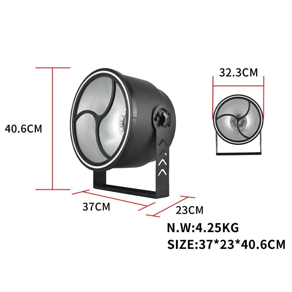 Warcraft Retro Light Indoor/Outdoor Stage Lighting Equipment, 200W Cob Background Effect