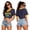 Dark Blue, variant on Soccer Cup 2026 Jersey Crop Tops American Soccer with V Neck Short Sleeves Featuring Breathable Fabric for Game Day Parties Tailgating Events Summer Festivals Dark Blue L