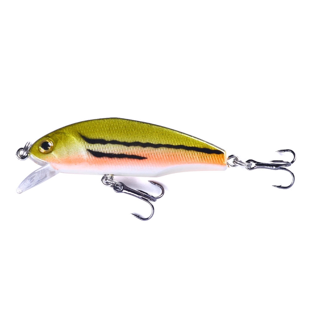 HENGJIA Fishing Lures Large Hard Bait Minnow VIB Lure with Treble Hook Life-Like Swimbait Fishing Bait Popper Crankbait Sinking Lure for Trout Bass Walleye Redfish