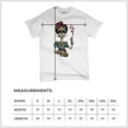 thumbnail image 5 of Tee Hunt Frida Kahlo Sugar Skull T-Shirt Calavera Day of The Dead Men's Tee, Ash Gray, 4X-Large, 5 of 5