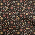 thumbnail image 1 of oneOone Cotton Poplin Black Fabric Asian Suzani Diy Clothing Quilting Fabric Print Fabric By Yard 42 Inch Wide, 1 of 5