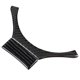 thumbnail image 3 of Embellecedor de volante de Fibra de carbono BuyWeek 2 piezas para Lexus, 3 of 9