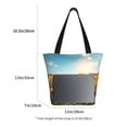 thumbnail image 3 of Sikiie Sunlit Sunflower Field Shoulder Bag Casual Hobo Crossbody Tote Bag for Women and Men Large Purse Messenger Bag Travel Work, 3 of 6