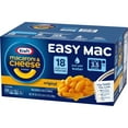 Kraft Easy Mac Original Macaroni and Cheese Microwavable Dinner, 18 ct