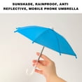 thumbnail image 5 of Phone Umbrella for Sun - Universal Adjustable Cute Stand With Piggy Suction Cup, Miniature Doll Umbrellas, Multicolor Mini Umbrellas Small Rainy Umbrella, Outdoor Anti-reflective, 5 of 6