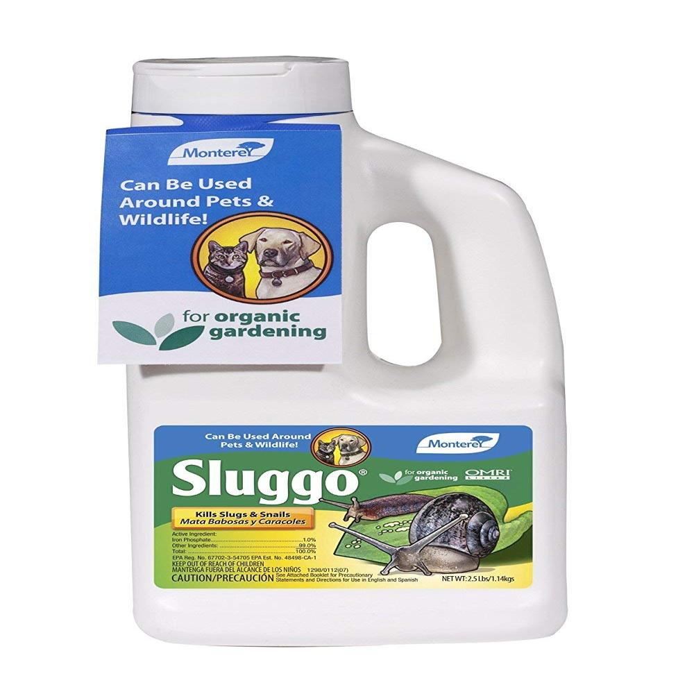 Sluggo Slug And Snail Bait 2500 Sq. Ft. 21/2 Lb., Reach for organic
