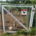 thumbnail image 6 of 2Pack Caution Tiny Raptors Sign Aluminum Chicken Coop Signs for Farm Kitchen Rooster Hen House Decor Beware of Chicken Signs for Chicken Lady Lovers 7x10inches Waterproof Colorful, 6 of 9