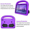 thumbnail image 3 of SaniMore for ALL-New Fire 7 2022 Kids Case, EVA Lightweight Case with Handle & Foldable Kickstand Shockproof Protective Case for ALL-New Fire 7 7 inch Girls Boys, Purple, 3 of 9