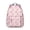Red, variant on Tropical Floral Students Backpack Hawaiian Print Jungle Leaves School Bag Exotic Floral Summer Backpack for Travel, School, Outdoor