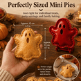 thumbnail image 5 of Ktlvex Halloween Mini Pie Press Molds, Reusable Dough Pie Mold for Baking,Hand‑Held Pocket Pie Maker for Fall Halloween Holiday Party Baking Supplies (H), 5 of 5