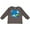 Charcoal, variant on Inktastic 4th Birthday Airplane Pilot Childs Boys Long Sleeve Toddler T-Shirt