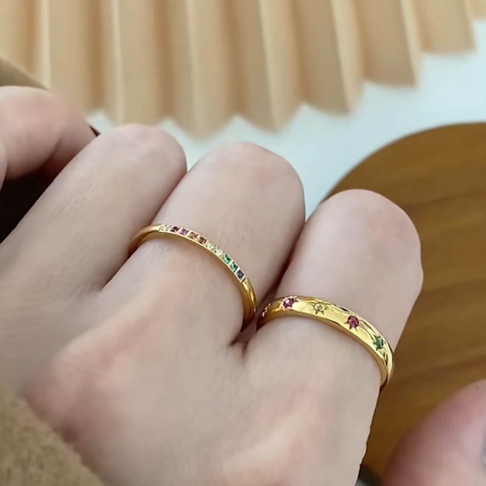 Amazon.com: Thumb Ring, Thin Gold Thumb Ring, 14k, Gold Filled, Thin  Wedding Ring Band, Minimalist, Simple, 2mm Thin Thumb Ring, plain band,  Stacking ring (11.5) : Handmade Products