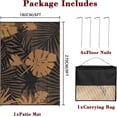 thumbnail image 3 of IValue Outdoor Rugs 6’x 9’ Waterproof Reversible Patio Rugs Outdoor Portable RV Camping Mats for Deck Porch, 3 of 9