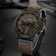 thumbnail image 3 of Top Brand Luxury CURREN 2018 Fashion Leather Strap Quartz Men Watches Casual Date Business Male Wristwatches Montre Homme, 3 of 6